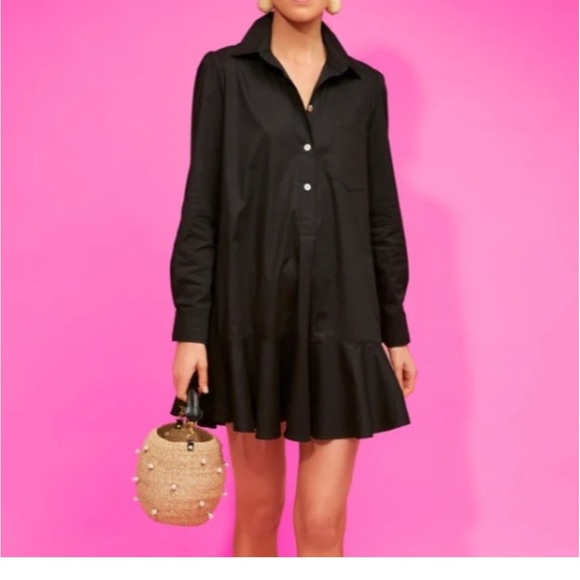 Tuckernuck Black Shirt Dress - Picture 12 of 13